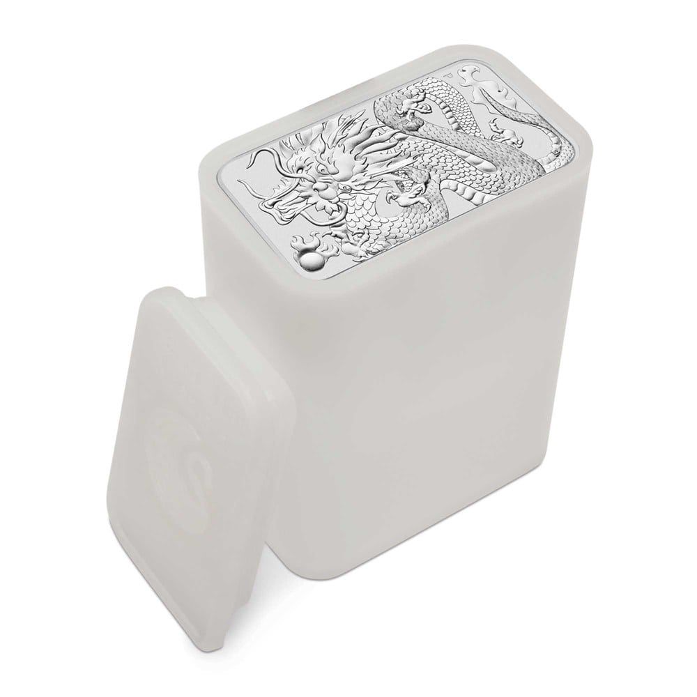 Buy 2022 1 oz Perth Mint Dragon Silver Bar | SD Bullion