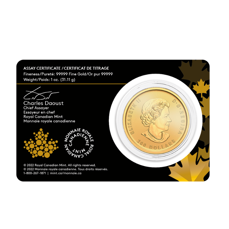 2022 1 oz RCM Klondike Gold Rush Coin | Free Shipping