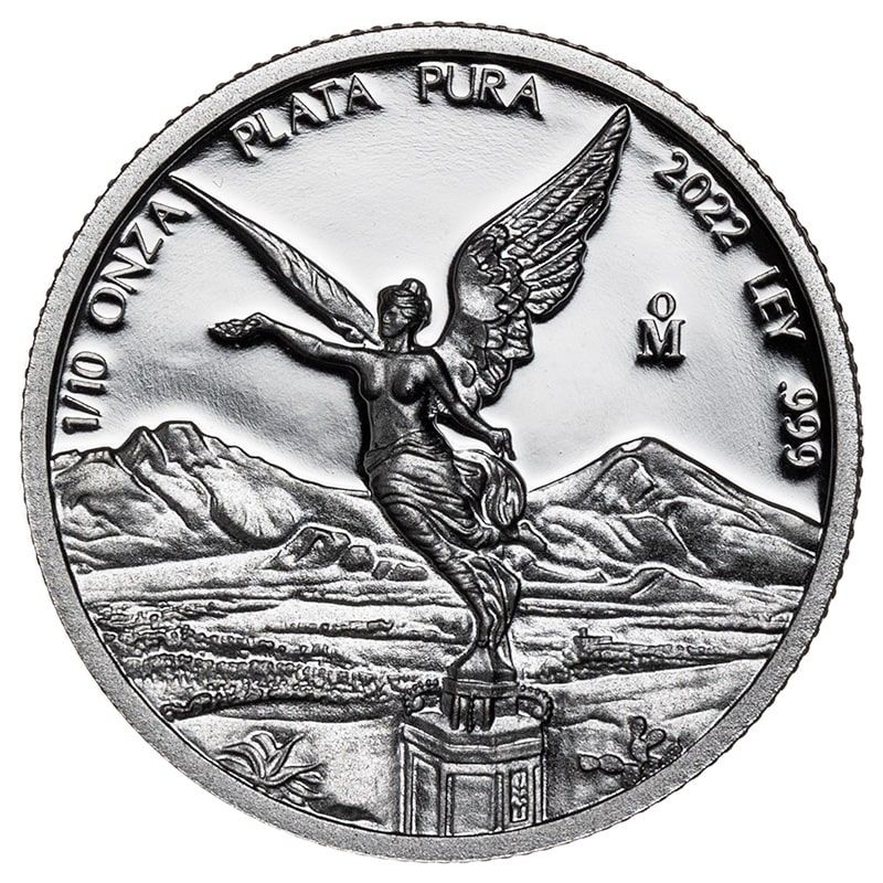 2022\u00201\u002F10\u0020oz\u0020Mexican\u0020Silver\u0020Libertad\u0020Proof\u0020Coin