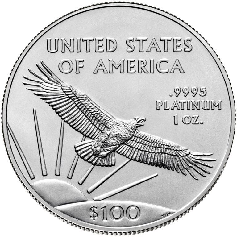 American Platinum Eagle Reverse