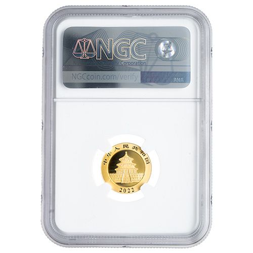Buy 2022 NGC MS-70 Chinese Gold Panda 5-Coin Signature Set with