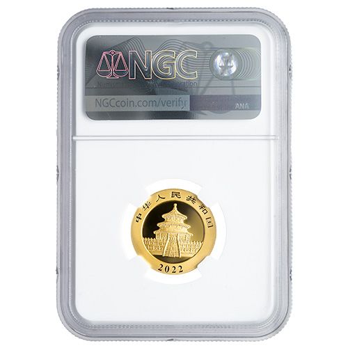 Buy 2022 NGC MS-70 Chinese Gold Panda 5-Coin Signature Set with