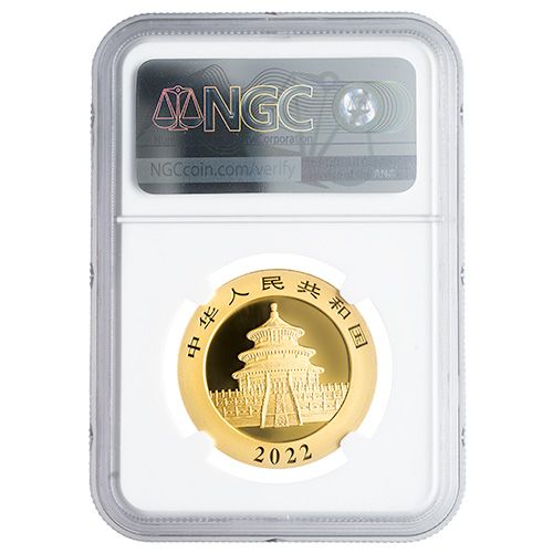 Buy 2022 NGC MS-70 Chinese Gold Panda 5-Coin Signature Set with