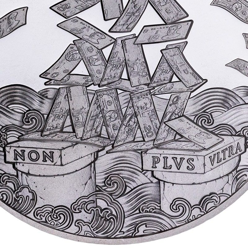 Buy 2022 5 oz House of Cards High Relief Silver - The Awakening