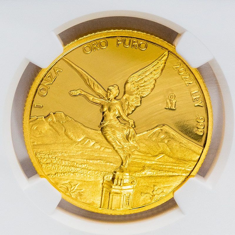 Buy 2022 1 oz NGC PF-70 Mexican Gold Libertad Proof Coin - Free