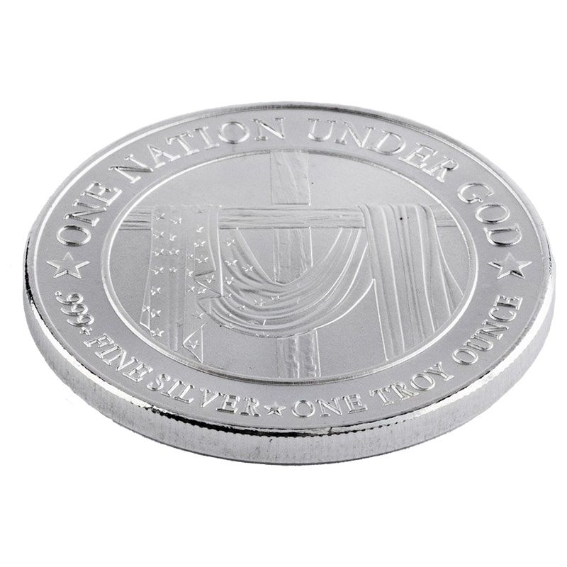 1 oz SD Bullion 10th Anniversary Silver Round