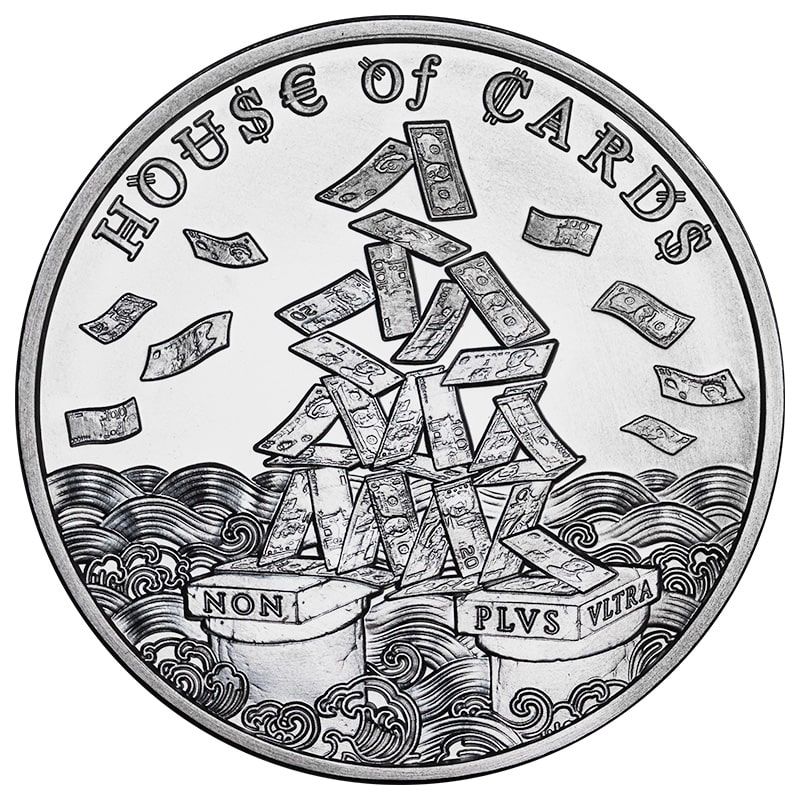 2022\u00202\u0020oz\u0020House\u0020of\u0020Cards\u0020High\u0020Relief\u0020Silver\u0020Round