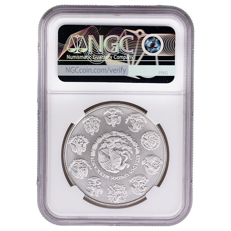 Buy 2022 NGC MS-70 1 oz Mexican Silver Libertad Coins - SD Bullion