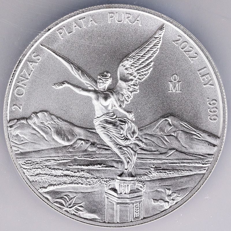 Buy 2022 NGC MS-70 2 oz Mexican Silver Libertad Coin - SD Bullion