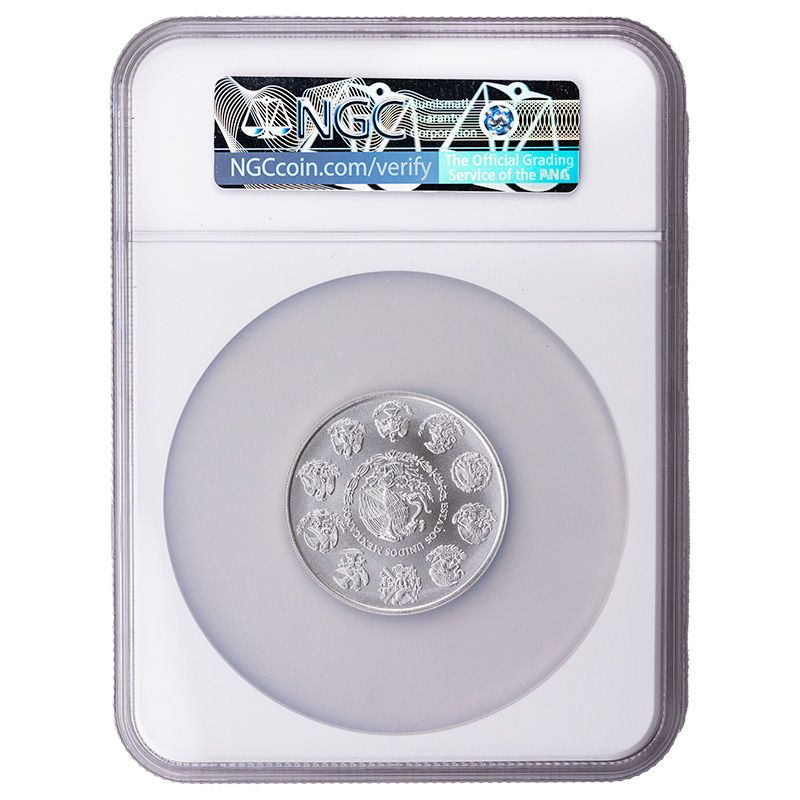 Buy 2022 NGC MS-70 5 oz Mexican Silver Libertad Coin - SD Bullion