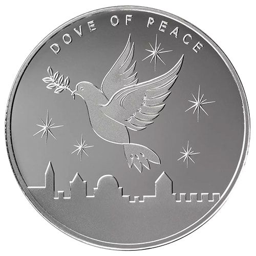 2023\u00201\u0020oz\u0020Dove\u0020of\u0020Peace\u0020Silver\u0020Round