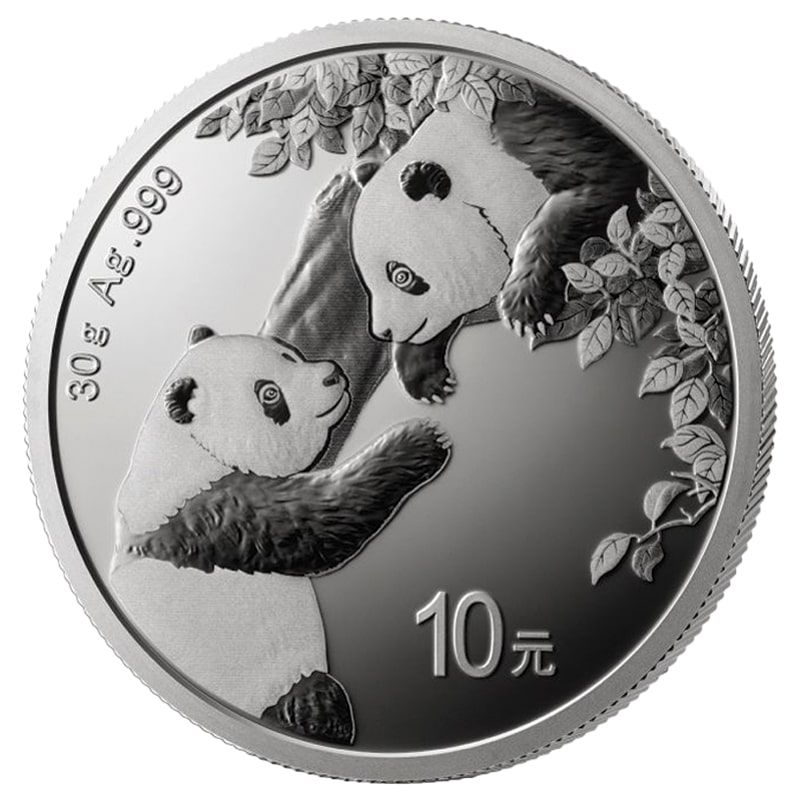 2023\u002030\u0020Gram\u0020Chinese\u0020Silver\u0020Panda\u0020Coin\u0020BU
