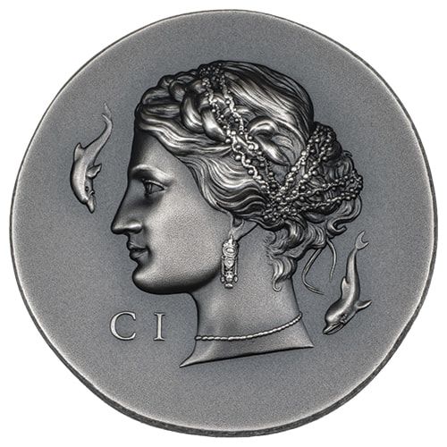 2023\u00201\u0020oz\u0020Arethusa\u0020Silver\u0020Coin