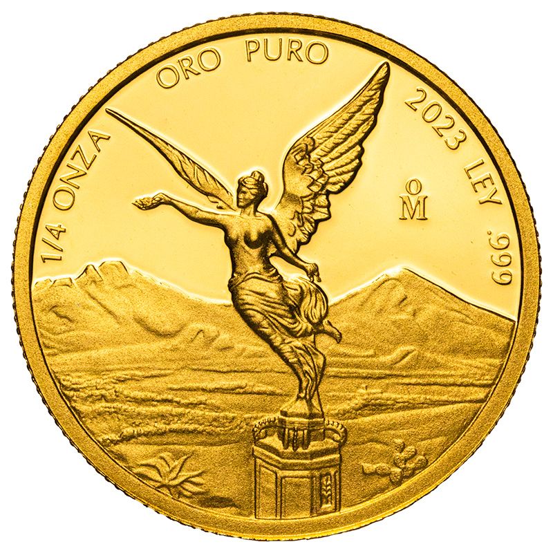 2023\u00201\u002F4\u0020oz\u0020Mexican\u0020Gold\u0020Libertad\u0020Proof\u0020Coin