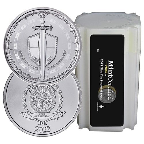 2023\u0020Sword\u0020of\u0020Truth\u0020Silver\u0020Coin\u0020Roll\u0020\u002D\u0020MintCertified\u2122\u0020FIRST30