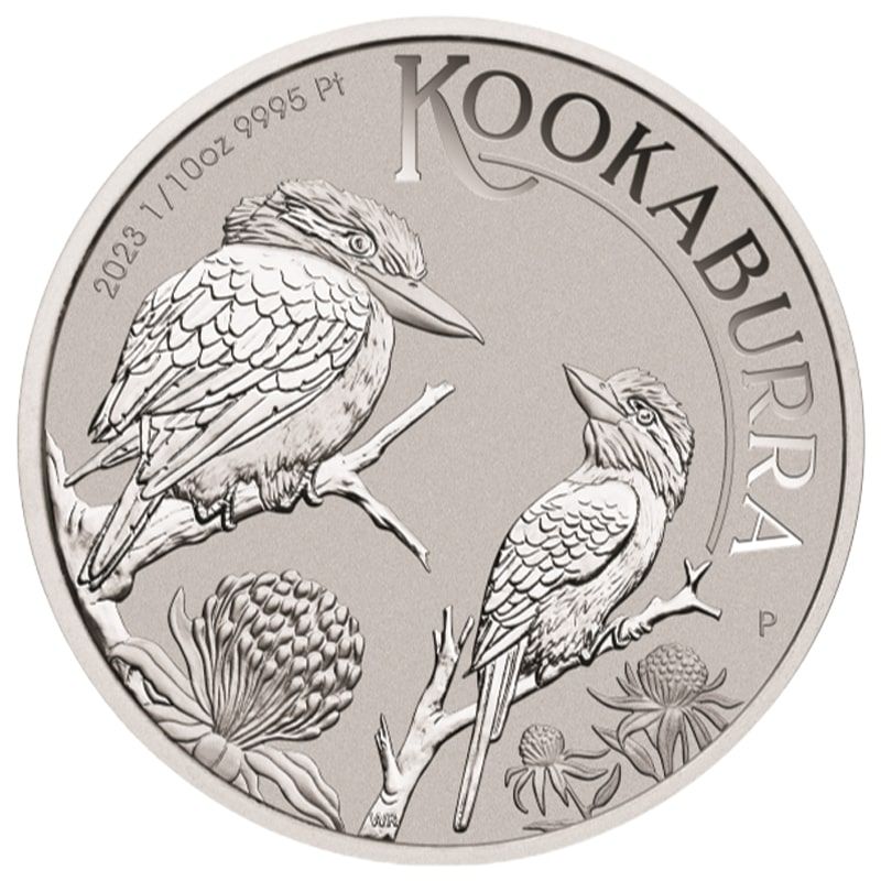 2023\u00201\u002F10\u0020oz\u0020Australian\u0020Kookaburra\u0020Platinum\u0020Coin