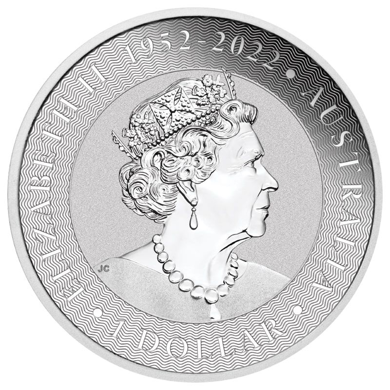 2023 PE Silver Kangaroo 1 oz Coin - Obverse