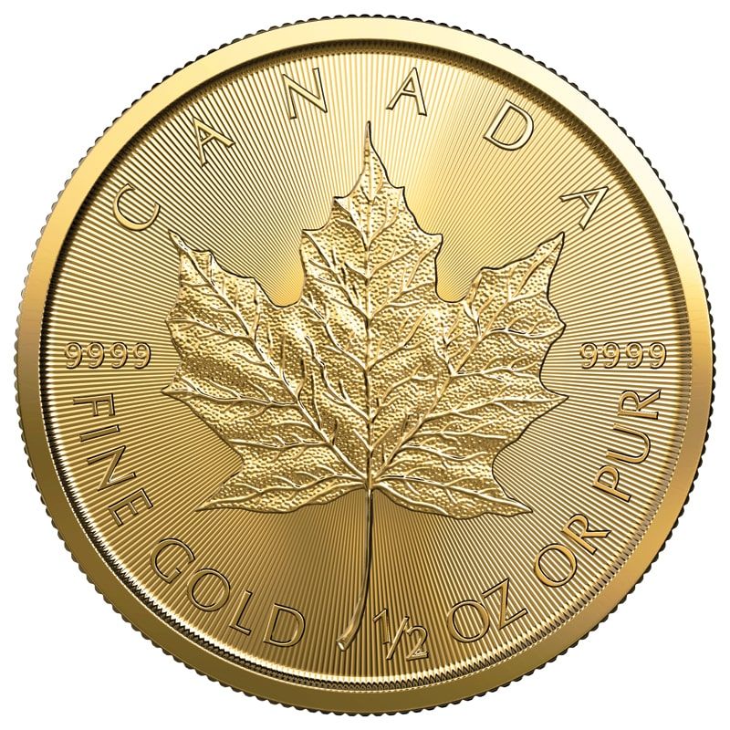 2023\u00201\u002F2\u0020oz\u0020Gold\u0020Maple\u0020Leaf\u0020Coin\u0020BU