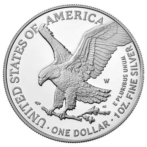 2023 1 oz American Silver Eagle Proof Coin w/Box & COA