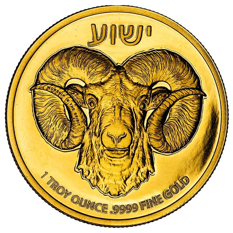 2023\u00201\u0020oz\u0020Ram\u0020of\u0020Calvary\u0020Proof\u0020Gold\u0020Coin