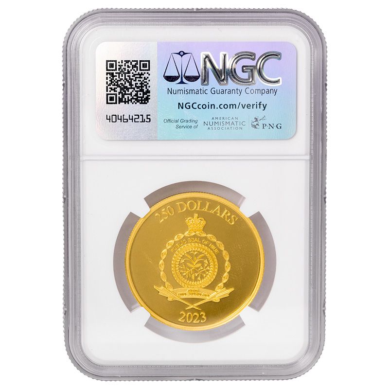 2023 NGC PF-70 1 oz Sword of Truth Proof Gold Coin