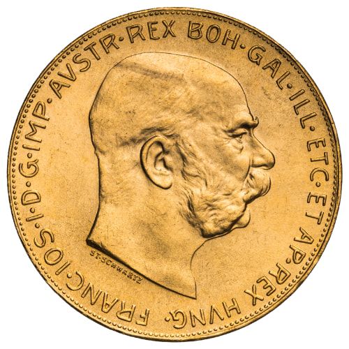 100 Corona Austrian Gold Coin BU (Restrike) - Random Year