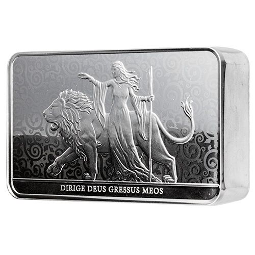【早いもの勝ち】『ウナとライオン』純銀 .999 Silver Bar 10oz 早いもの勝ち】『ウナとライオン』純銀 .999 Silver Bar 10oz