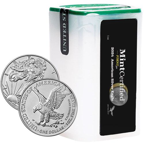 2024\u00201\u0020oz\u0020American\u0020Silver\u0020Eagle\u0020MintCertified\u2122\u0020FIRST30\u0020\u007C\u0020Sealed\u0020Tube