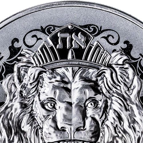 Buy 2024 5 oz Roaring Lion High Relief Silver Coin | SD Bullion