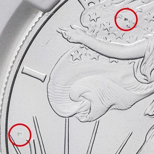 Buy NGC MS-69 2024 1 oz American Silver Eagle Coins (Error