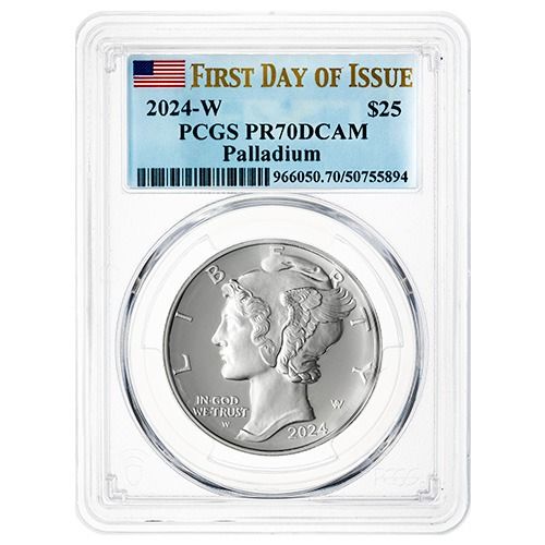2024\u002DW\u0020PCGS\u0020PR\u002D70\u0020First\u0020Day\u0020of\u0020Issue\u00201\u0020oz\u0020American\u0020Palladium\u0020Eagle\u0020Proof\u0020Coin