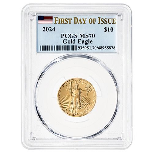 2024\u0020PCGS\u0020MS\u002D70\u0020First\u0020Day\u0020of\u0020Issue\u00201\u002F4\u0020oz\u0020American\u0020Gold\u0020Eagle\u0020Coin