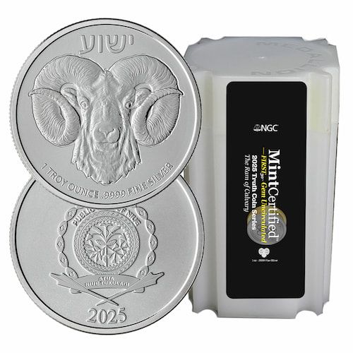 2025\u00201\u0020oz\u0020Silver\u0020Ram\u0020of\u0020Calvary\u0020NGC\u0020\u0026\u0020SD\u0020Bullion\u0020MintCertified\u2122\u0020First30\u0020\u007C\u0020Sealed\u0020Tube