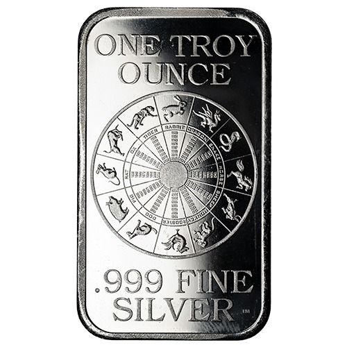 2025 1 oz Year of the Snake Silver Bar