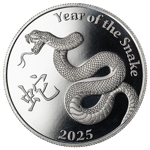 2025\u00201\u0020oz\u0020Year\u0020of\u0020the\u0020Snake\u0020Silver\u0020Round