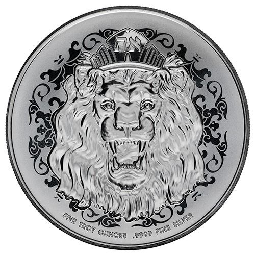2025\u00205\u0020oz\u0020Roaring\u0020Lion\u0020High\u0020Relief\u0020Silver\u0020Coin