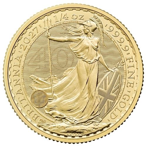 2027\u00201\u002F4\u0020oz\u0020Gold\u0020Britannia\u0020Coin\u0020BU