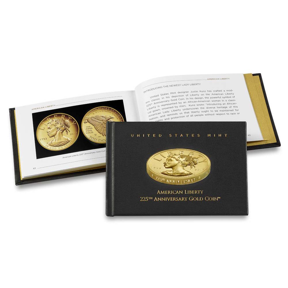 2017-W 1 oz American Liberty Gold High Relief Proof Coin - US Mint 225th Anniversary w/Box & COA