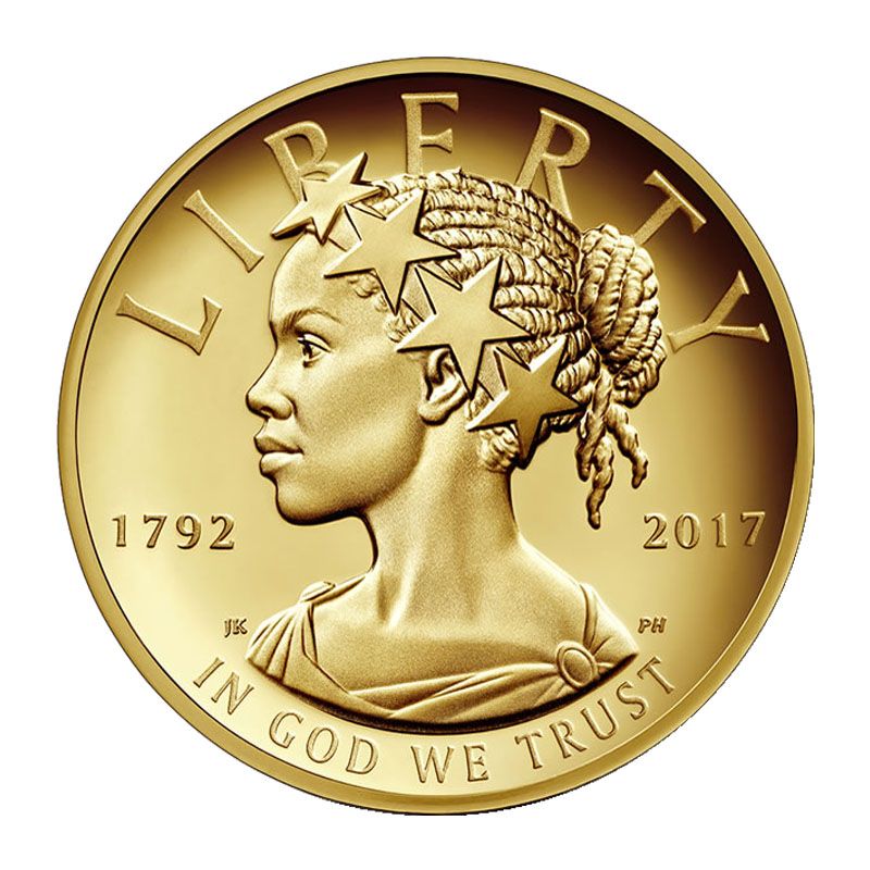 2017-W 1 oz American Liberty Gold High Relief Proof Coin - US Mint 225th Anniversary w/Box & COA
