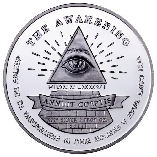 2021 5 oz Liberty High Relief Silver Rounds 