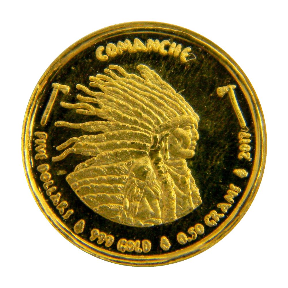 Native American Mint - Gold Comanche Fractional Gram Set