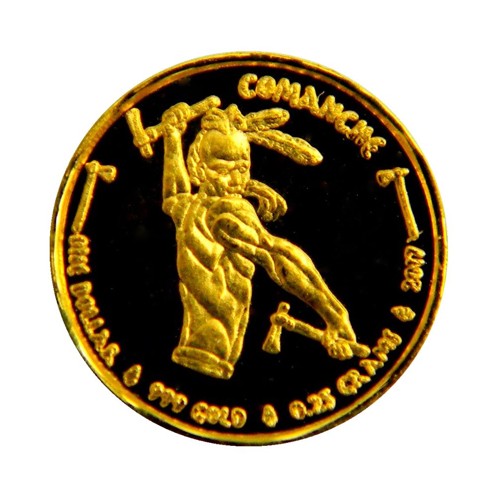 Native American Mint - Gold Comanche Fractional Gram Set