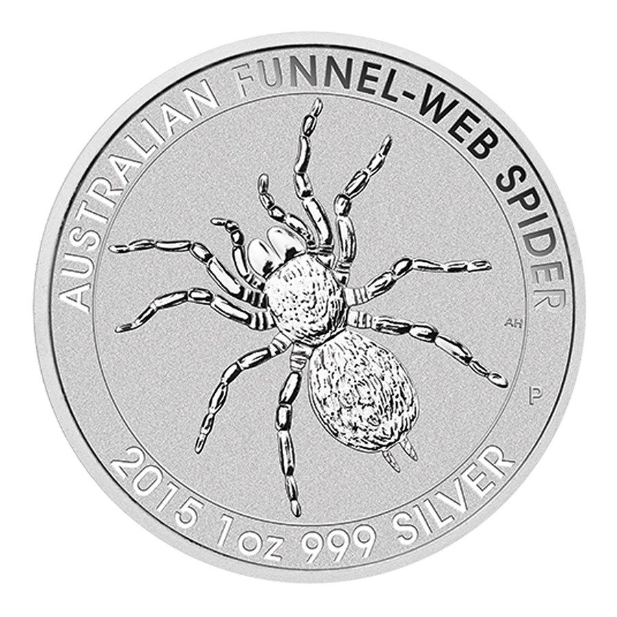 2015\u00201\u0020oz\u0020Australian\u0020Silver\u0020Funnel\u002DWeb\u0020Spider\u0020Coin\u0020BU