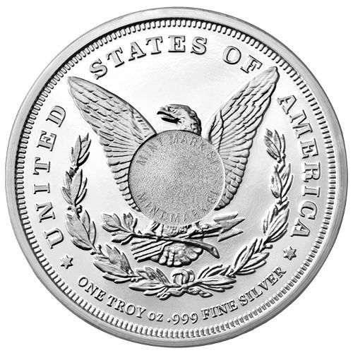 サンシャインシルバー1オンス モルガン円形銀 Buy 1 oz Sunshine Morgan Silver Round | SD Bullion