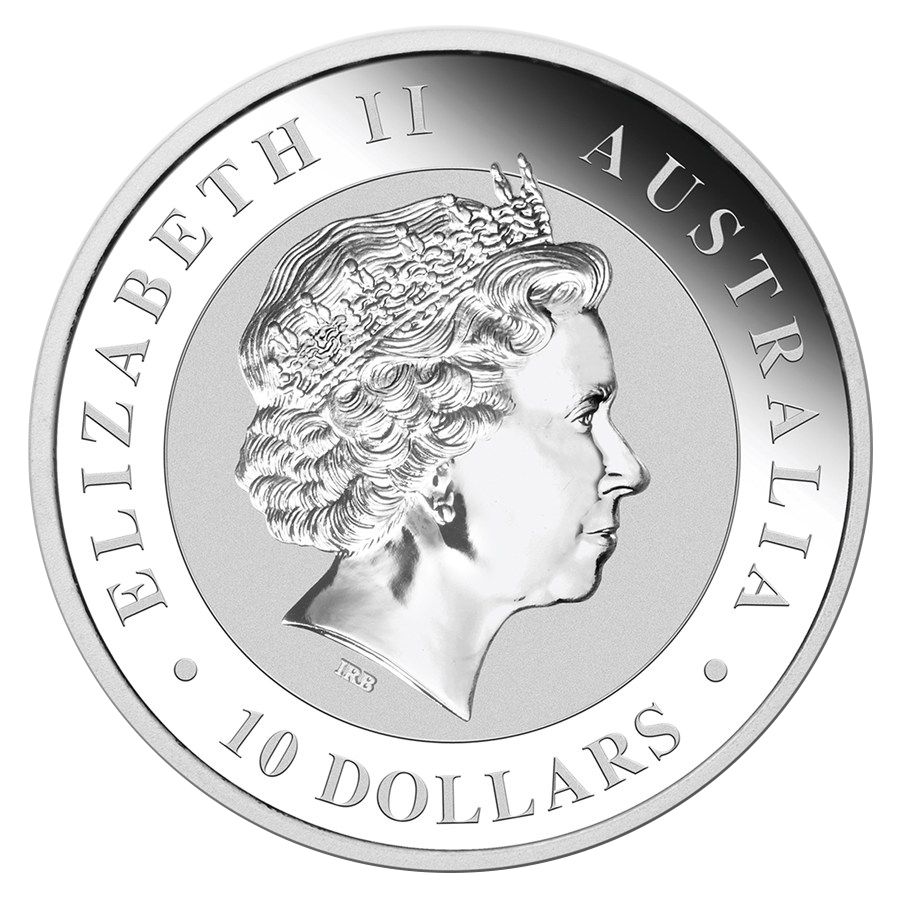 2017 10 oz Australian Kookaburra Silver Coin
