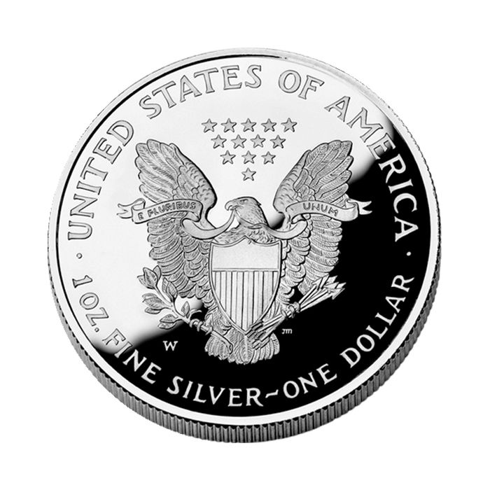 2016-W 1 oz American Silver Eagle Proof Coin w/Box & COA