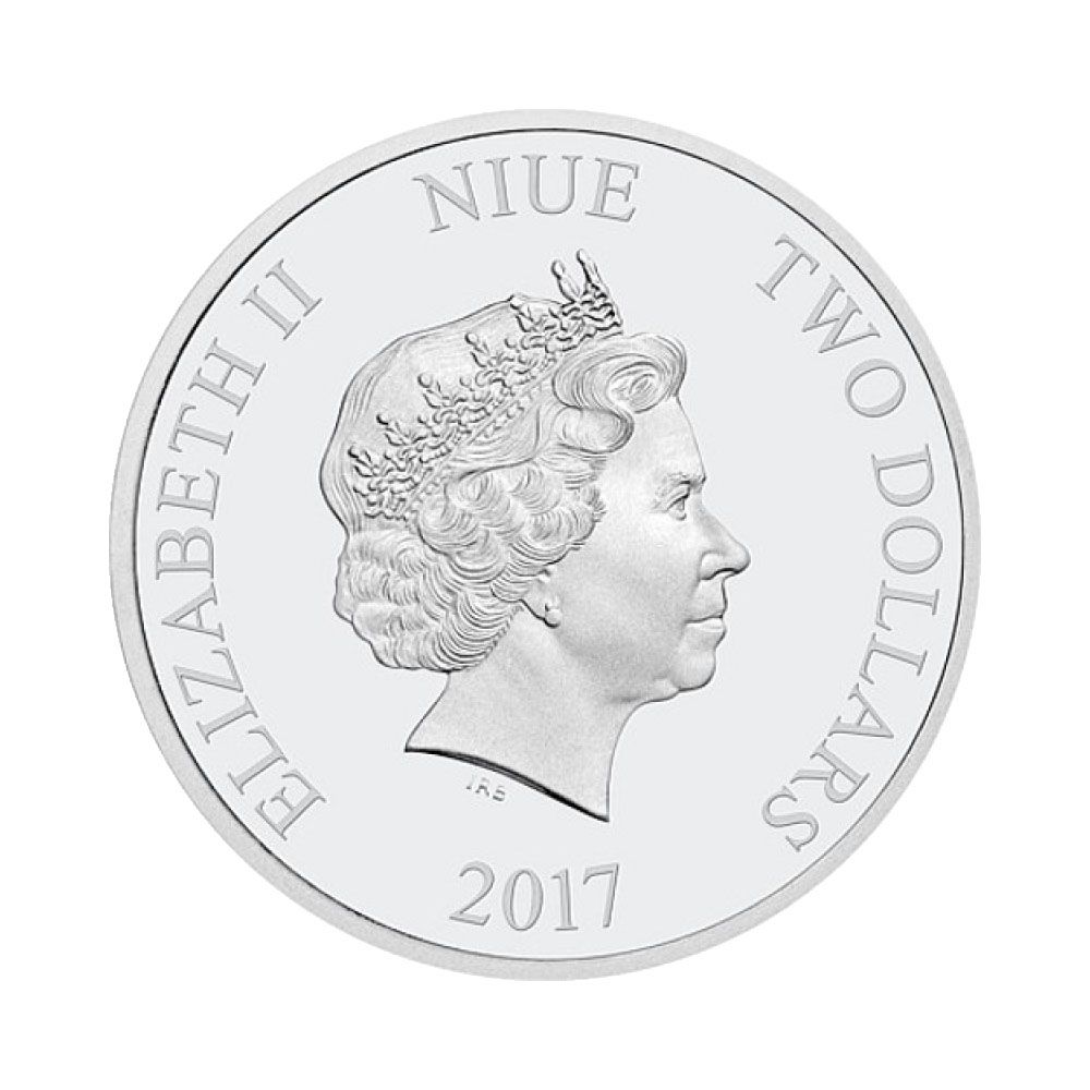 2017 Star Wars Niue Silver Darth Vader Silver Coin