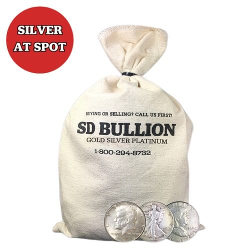 \u0024100\u0020Face\u0020Bag\u0020\u002D\u002090\u0025\u0020US\u0020Silver\u0020Half\u0020Dollars