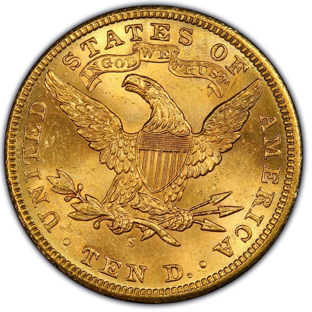 $10 US Mint Liberty Head Eagle Gold Coin | SD Bullion