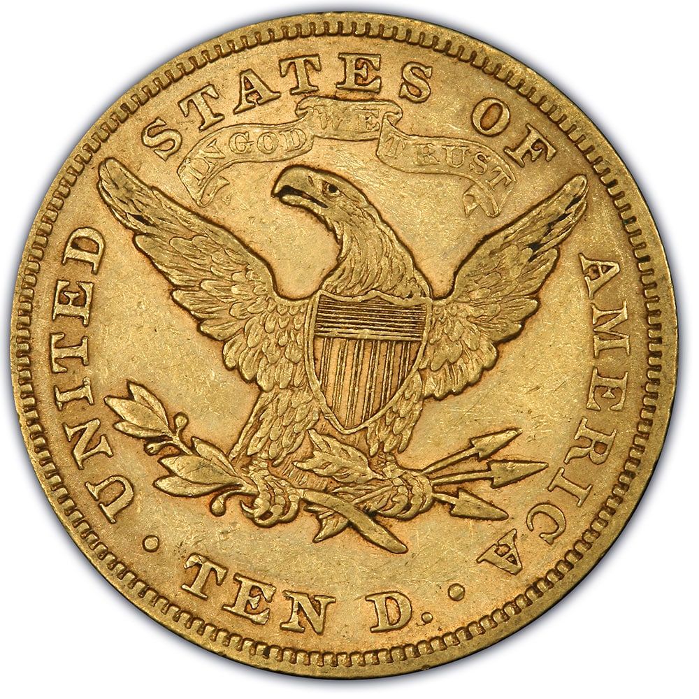 $10 Liberty Eagle Gold Coin XF - Random Year